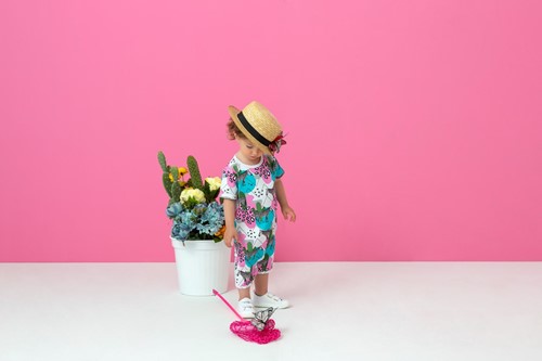 Show details for Zebra Love Jumpsuit With Shorts