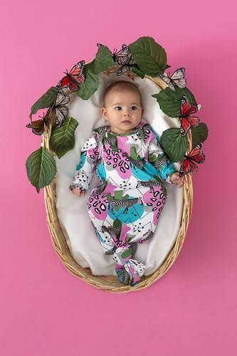 Show details for Zebra Love Swaddle