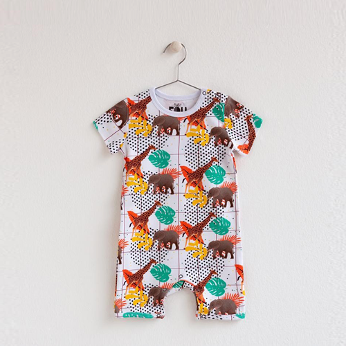 Show details for Jungle Fun Jumpsuit With Shorts